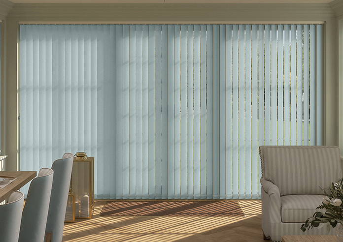 Roma, Aqua Haze - Vertical Blind - Image 3